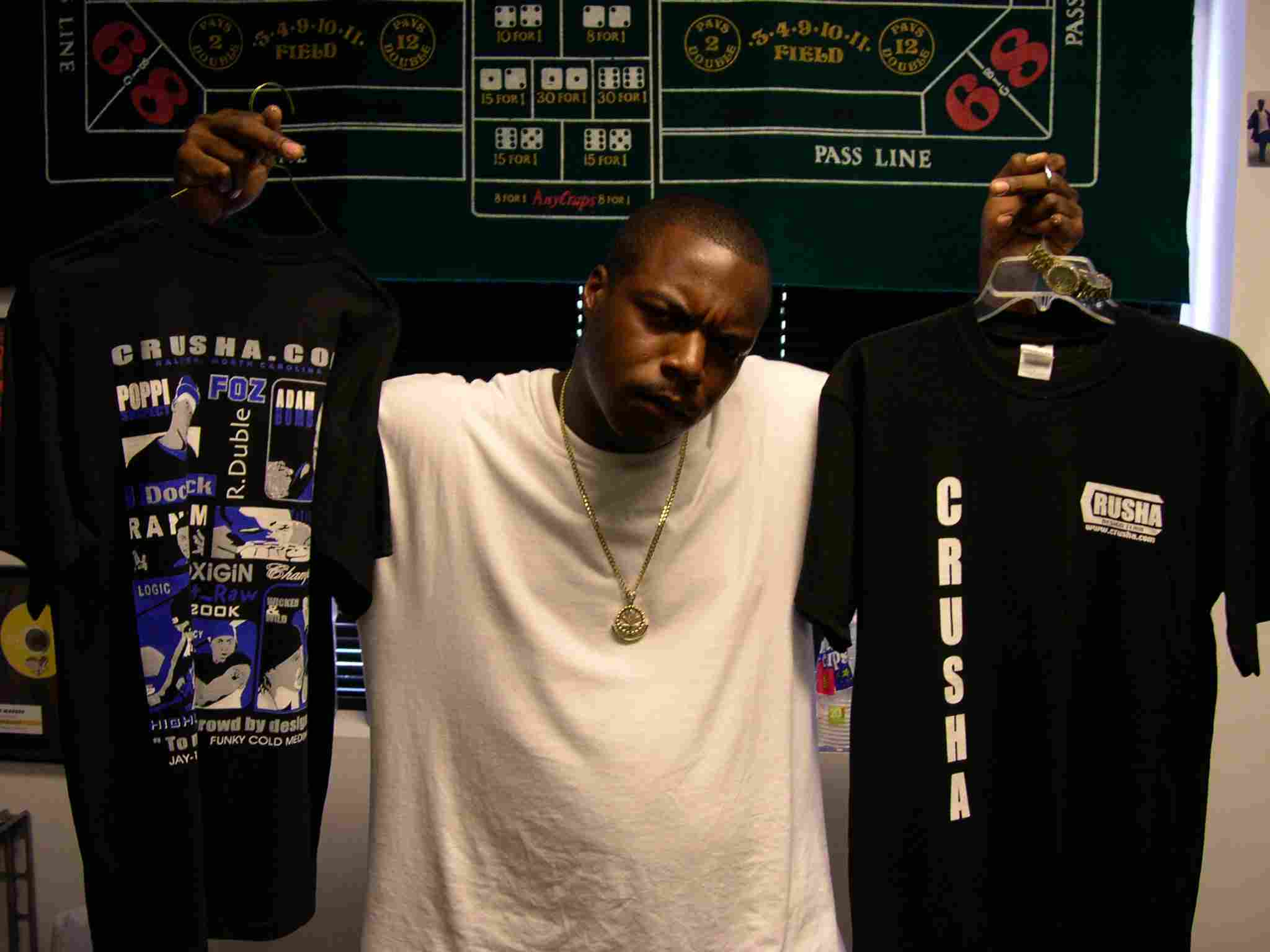 B KO says, "These T's get things poppin'!"